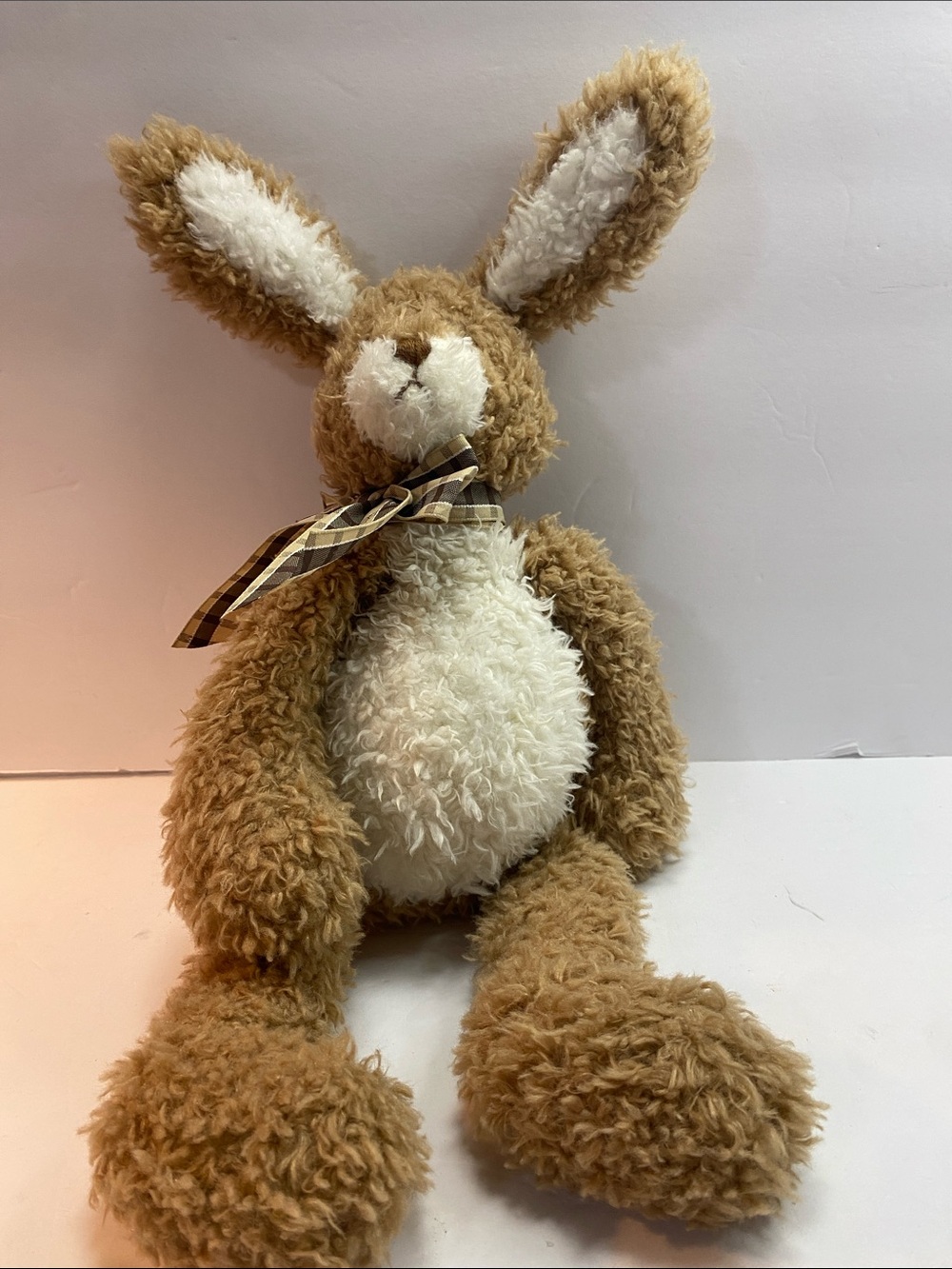 GUND Raggles Rabbit (Model #12027), a classic 14-inch collectible stuffed bunny